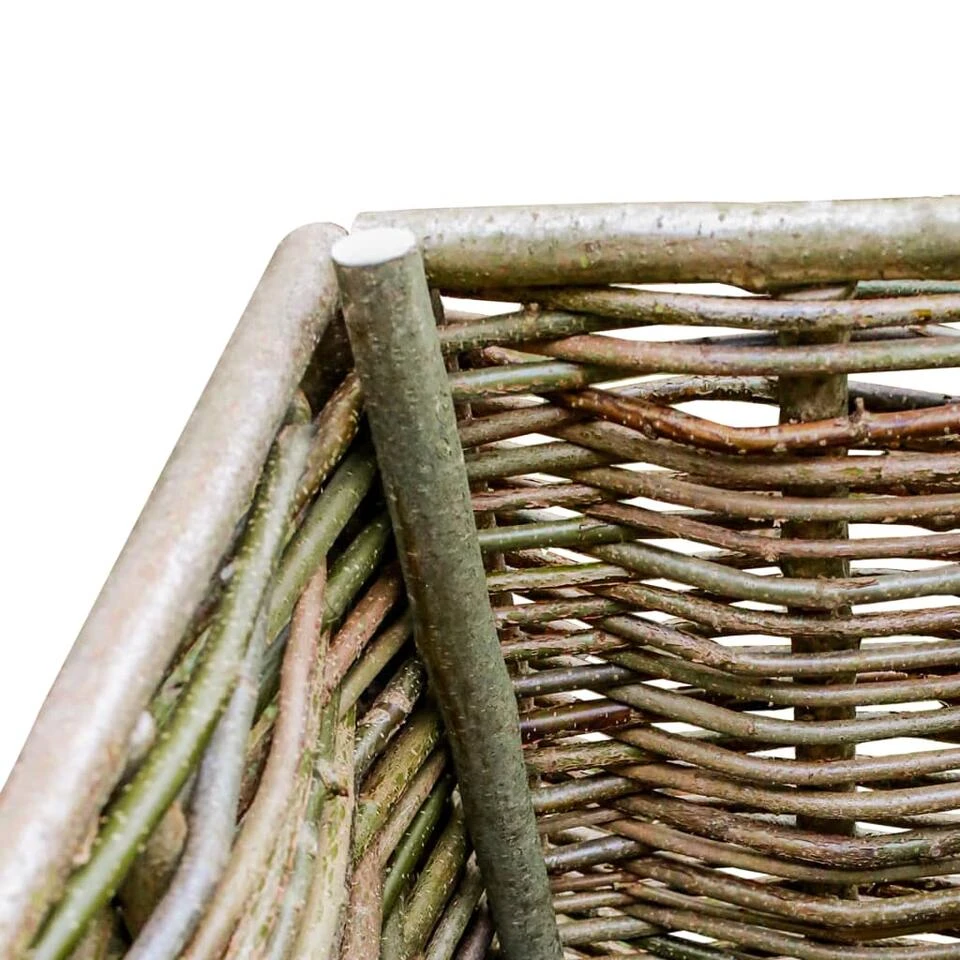 VidaXL Plantenbak Verhoogd 120x40x40 Cm Hazelaarhout 5 VidaXL Plantenbak Verhoogd 120x40x40 Cm Hazelaarhout - Afbeelding 3