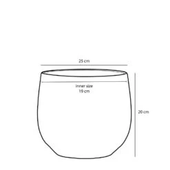 Mica Decorations Gabriel Bloempot - H20 X Ø25 Cm - Brons -Groene Hoek 7bdb8d810e1f4c4b973e4ee6e6c6d85d