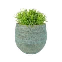Steege Plantenpot - Design Look - Blauw - 22 X 20 Cm -Groene Hoek 7ec55482bb9e4730b915bf7c7ad93aa3