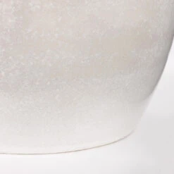 Mica Decorations Bloempot - Lichtgrijs - Keramiek - 28 X 26 Cm -Groene Hoek 8371800825764efb85a99340c33d780f