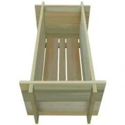 VidaXL Plantenbak 80 Cm Geïmpregneerd Grenenhout -Groene Hoek 8421f5aef8d941f1b66edc8268e6b8d4