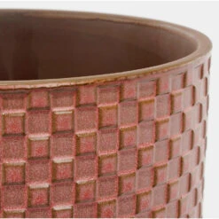 Mica Decorations Plantenpot - Keramiek - Roze - 21 X H20 Cm -Groene Hoek 8462f8b9257840edb82da0e28c972dae