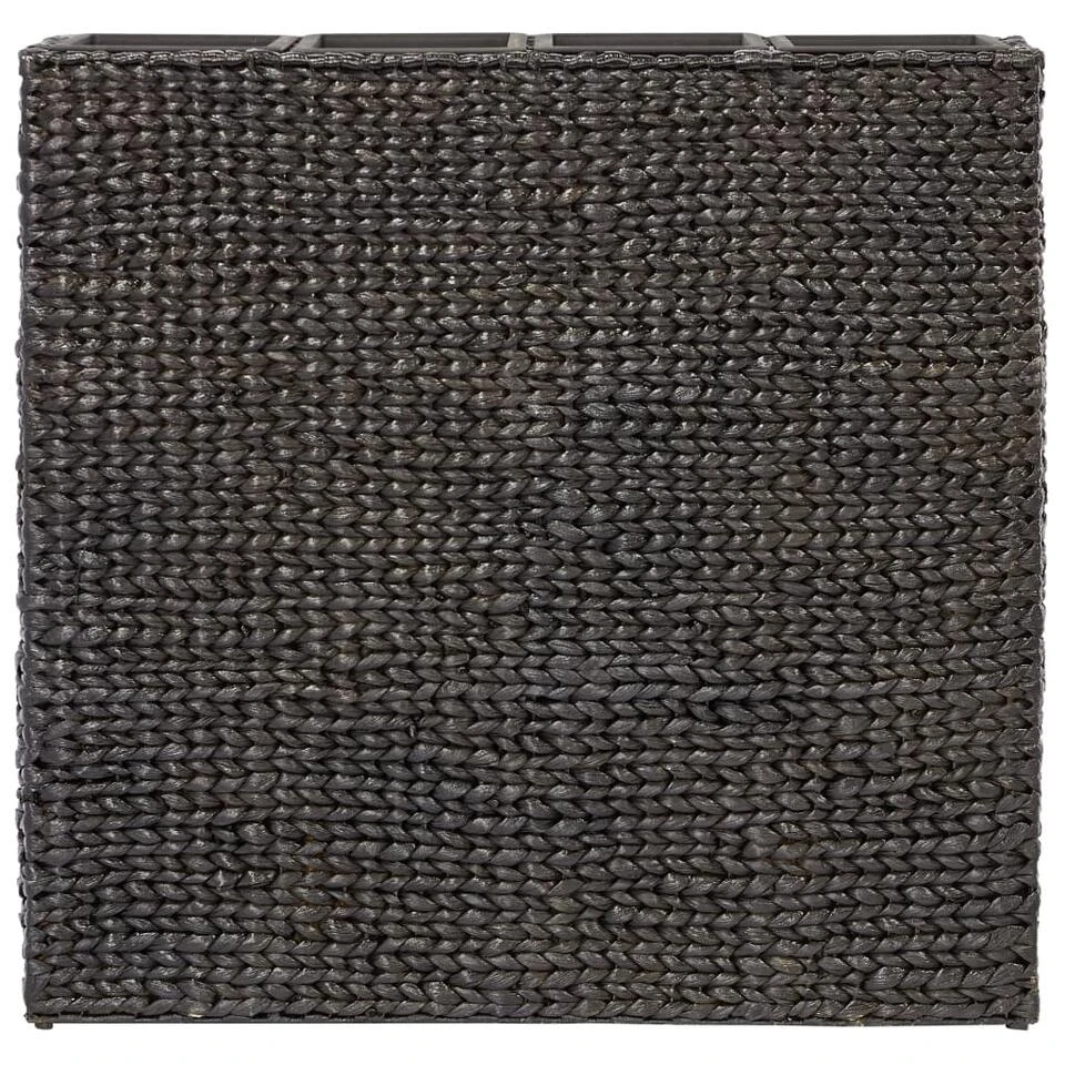 VidaXL Plantenbak Verhoogd Met 4 Potten Waterhyacint Zwart 6 VidaXL Plantenbak Verhoogd Met 4 Potten Waterhyacint Zwart - Afbeelding 4
