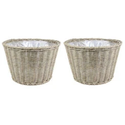 Steege Plantenpot - Rotan - Kunststof - Beige - 45 X 31 Cm 7 Steege Plantenpot - Rotan - Kunststof - Beige - 45 X 31 Cm -Groene Hoek 91bfa61e21004bcc85c765b55fd7d744