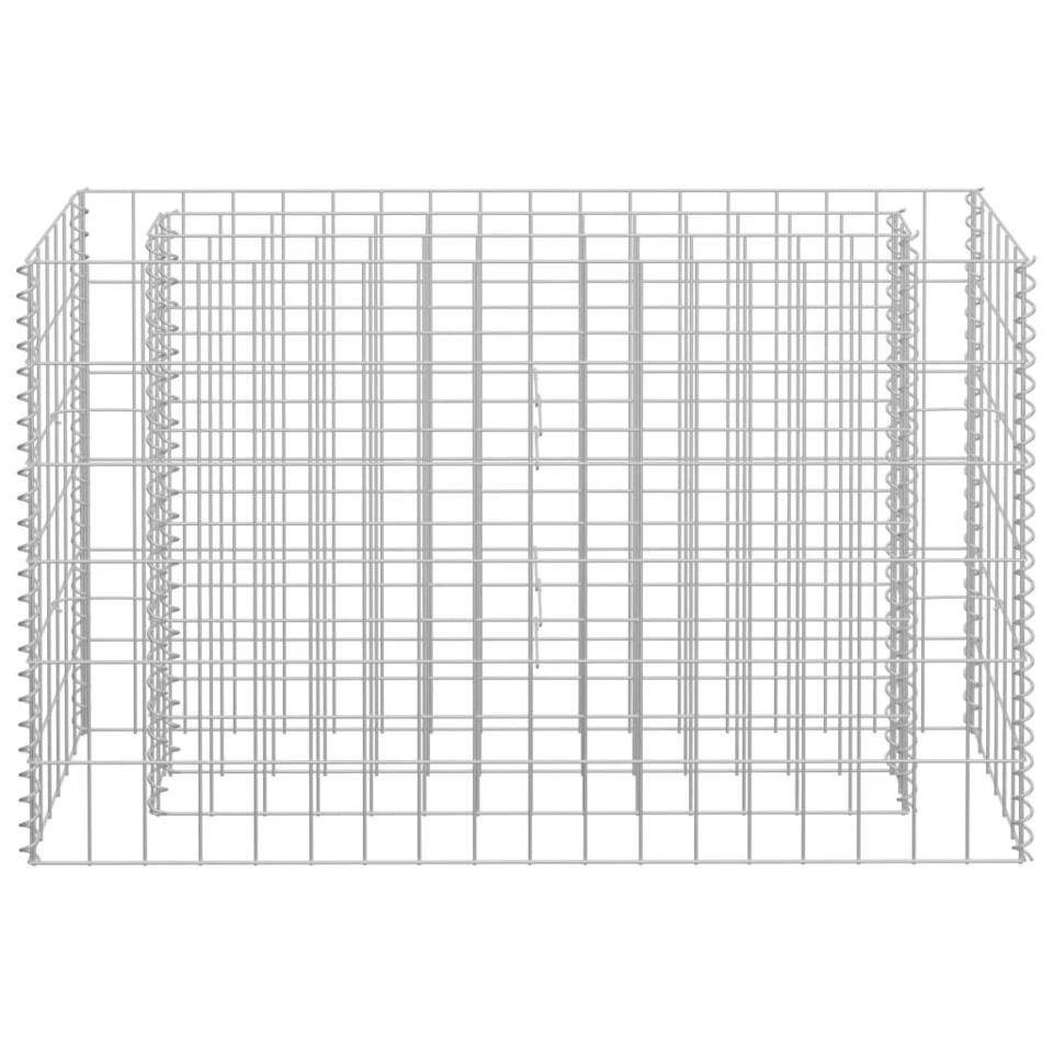 VidaXL Gabion Plantenbak Verhoogd 90x30x60 Cm Gegalvaniseerd Staal 6 VidaXL Gabion Plantenbak Verhoogd 90x30x60 Cm Gegalvaniseerd Staal - Afbeelding 4