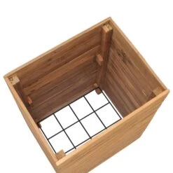 VidaXL Plantenbak Verhoogd 50x40x72 Cm Gerecycled Teakhout En Staal -Groene Hoek 958e2a6e146c4e38be409532c3baf926