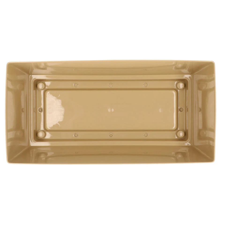 Prosperplast Plantenbak - Kunststof - Licht Bruin - 29 X 14 X 13,6 Cm 4 Prosperplast Plantenbak - Kunststof - Licht Bruin - 29 X 14 X 13,6 Cm - Afbeelding 2