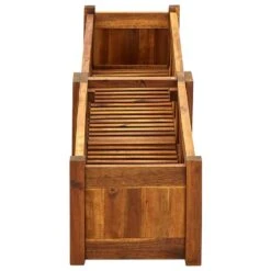 VidaXL Plantenbak Verhoogd 150x30x25 Cm Acaciahout -Groene Hoek 9e95891eae204a3f808a2b063f4fa280
