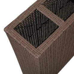 VidaXL Plantenbak Verhoogd Met 4 Potten Poly Rattan Bruin -Groene Hoek 9f53e4904b8d4fda8035246a5833c90a