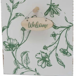 Boltze Vogelhuisje - Wit Met Groen - Houten Nestkastje - 22 Cm -Groene Hoek a0ad177afb5542f3a7ec6f6454023067