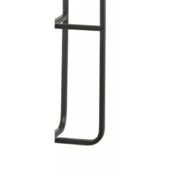 Mica Decorations - Bloempot Plantenstandaard/verhoger - Zwart - 25 X 16 Cm -Groene Hoek a1a4f24114d34356a52de830efe30413