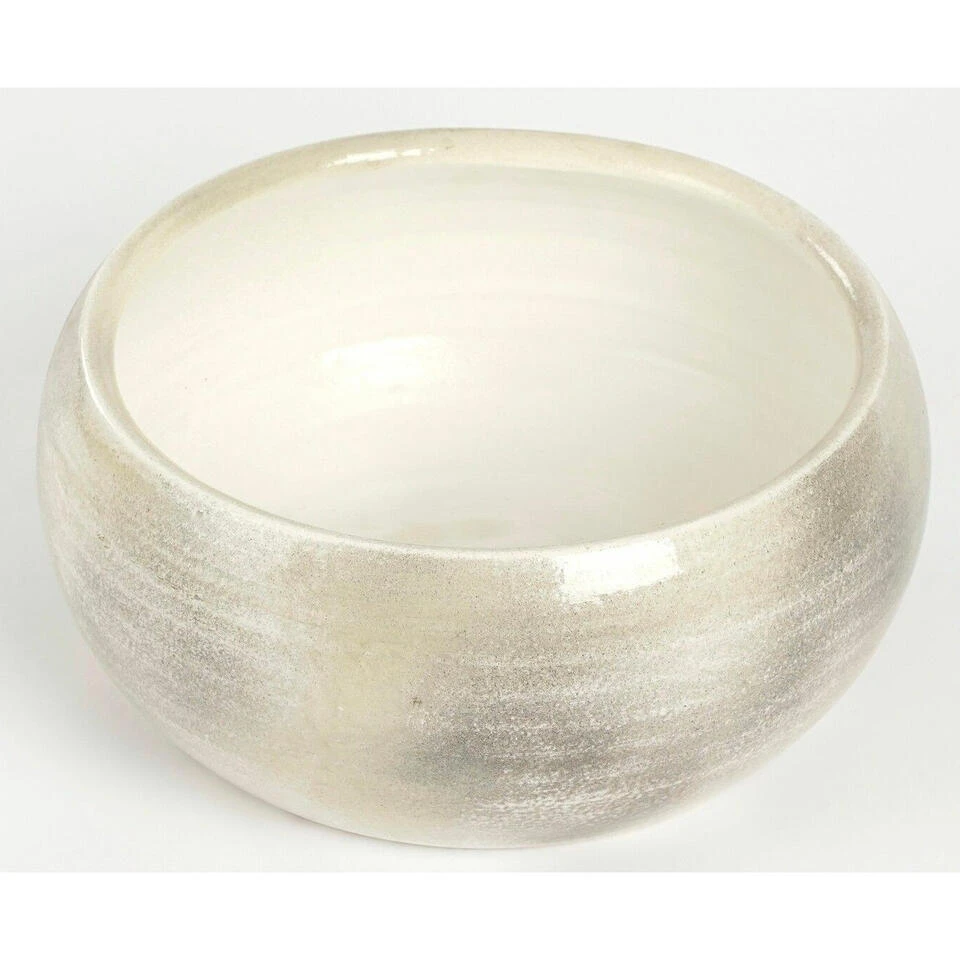 Mica Decorations Bloempot - Schaal - Grijs - Keramiek - 28 X 12 Cm 5 Mica Decorations Bloempot - Schaal - Grijs - Keramiek - 28 X 12 Cm - Afbeelding 3