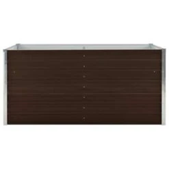 VidaXL Plantenbak Verhoogd 160x80x77 Cm Gegalvaniseerd Staal Bruin 9 VidaXL Plantenbak Verhoogd 160x80x77 Cm Gegalvaniseerd Staal Bruin -Groene Hoek a565ff78a74e4310a8f891cea0203ff5
