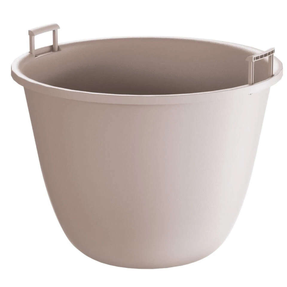 Prosperplast Plantenpot/bloempot - Kunststof - Taupe - D14,5 X H11 Cm 4 Prosperplast Plantenpot/bloempot - Kunststof - Taupe - D14,5 X H11 Cm - Afbeelding 2