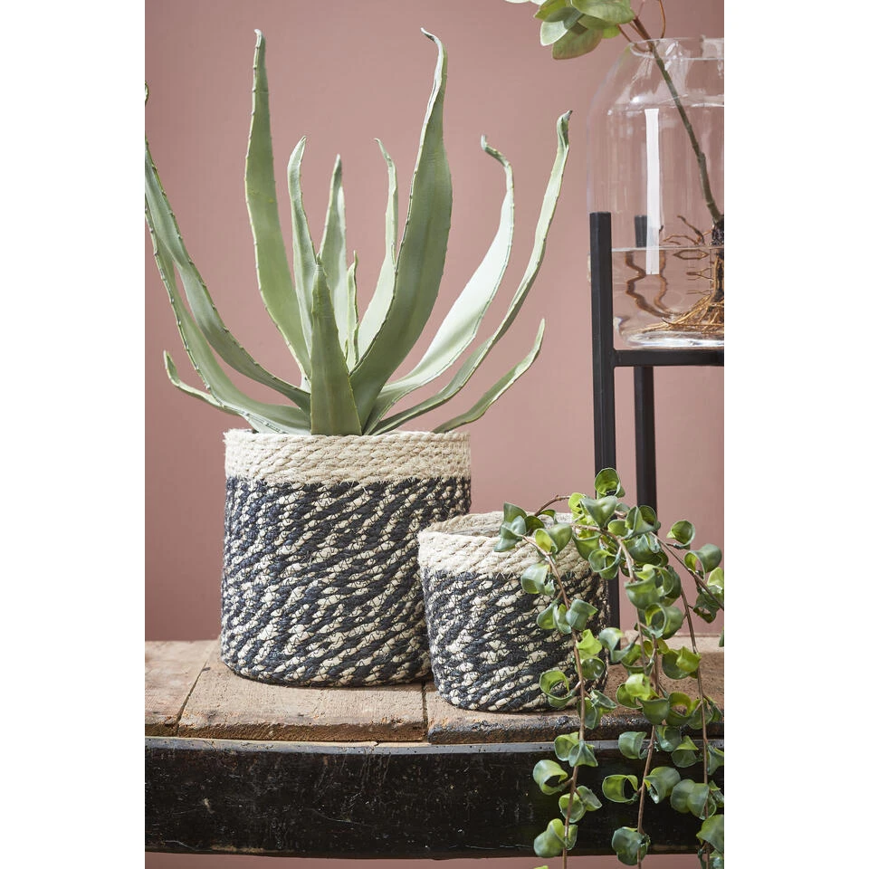 Mica Decorations Bonaparte Mand Voor Planten Ø20 Cm 5 Mica Decorations Bonaparte Mand Voor Planten Ø20 Cm - Afbeelding 3