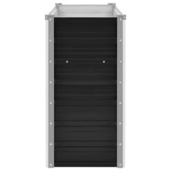 VidaXL Plantenbak Verhoogd 100x40x77 Cm Gegalvaniseerd Staal Antraciet -Groene Hoek b55f8be030ae4dcbb85635c485575e64