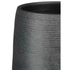 Mica Decorations Plantenpot - Zwart Relief - Terracotta - D30xH28 Cm -Groene Hoek bfc753cc805a48d79d4c08d047385da1