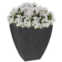 Pro Garden Plantenpot - Tuin - Kunststof - Antraciet - 42 X 43 Cm -Groene Hoek c0c2c739898c4017acd1bd3d653c8f4a
