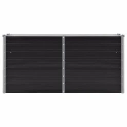 VidaXL Plantenbak Verhoogd 160x40x77 Cm Gegalvaniseerd Staal Antraciet -Groene Hoek c2a9a63e5ab24fa6afb1327bd1e7ba7f