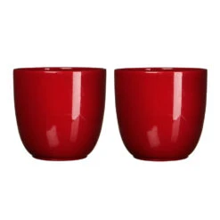 Mica Decorations Plantenpot - Donkerrood - Keramiek - 19 X 18 Cm -Groene Hoek c92f7cd7a56246a686d585f18543a409