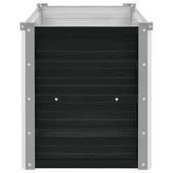 VidaXL Plantenbak Verhoogd 160x40x45 Cm Gegalvaniseerd Staal Antraciet -Groene Hoek c97069c1972448df88d4a7e7421398d2