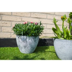 Ter Steege Plantenpot - Betongrijs - Kunststof-steenpoeder - 36x27 Cm -Groene Hoek cc6b89b4aebb4ace992d474919db896a