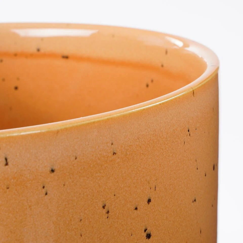 Mica Decorations Lago Bloempot - H18 X Ø20,5 Cm - Bruin 4 Mica Decorations Lago Bloempot - H18 X Ø20,5 Cm - Bruin - Afbeelding 2