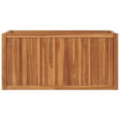 VidaXL Plantenbak Verhoogd 100x50x50 Cm Massief Teakhout 7 VidaXL Plantenbak Verhoogd 100x50x50 Cm Massief Teakhout -Groene Hoek ce9a7eb412224b5eb71e1ebb7d57efa4