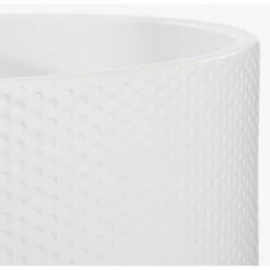 Mica Decorations Plantenpot - Wit - Relief - Keramiek - 15 X 13 Cm -Groene Hoek cfaf9c5f64de4099acea83c3a2011a65