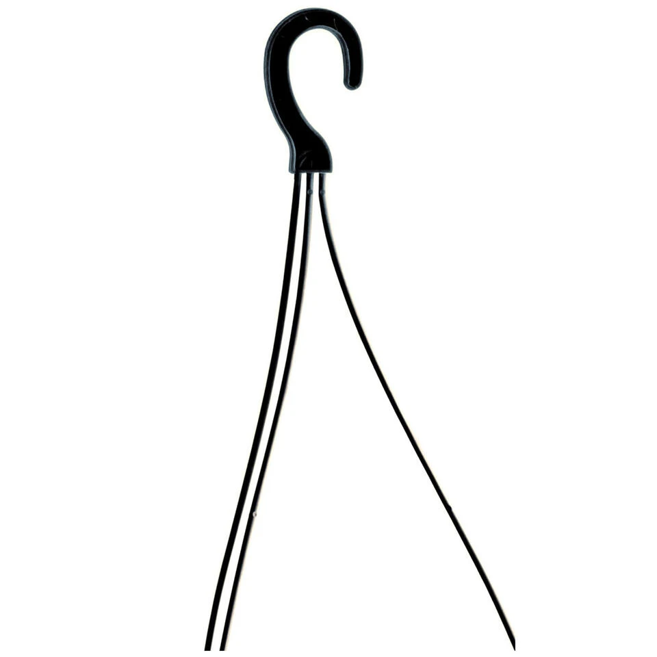 Prosperplast Plantenpot - Kunststof - Antraciet - D22 X H14 Cm 4 Prosperplast Plantenpot - Kunststof - Antraciet - D22 X H14 Cm - Afbeelding 2