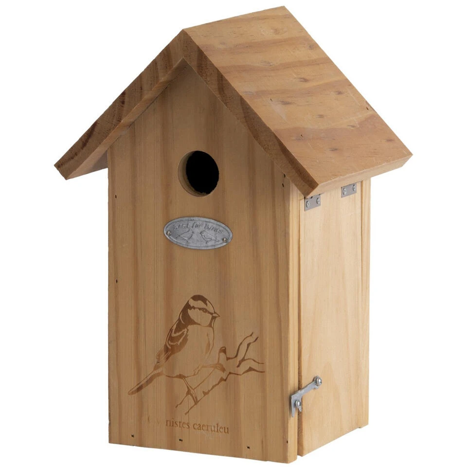 Best For Birds Vogelhuisje - Hout - Pimpelmees Nestkastje - 26 Cm 5 Best For Birds Vogelhuisje - Hout - Pimpelmees Nestkastje - 26 Cm - Afbeelding 3