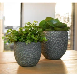 Steege Plantenpot Rinca - Groen - Lava Look - 25 X 23 Cm 9 Steege Plantenpot Rinca - Groen - Lava Look - 25 X 23 Cm -Groene Hoek e28091119c59402ebc1291bd61916b55