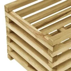 VidaXL Plantenbak Verhoogd 120x40x38,5 Cm Geïmpregneerd Grenenhout -Groene Hoek e2a922ab1dc74465a85d2371336d3392