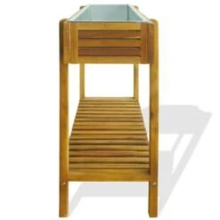 VidaXL Plantenbak Verhoogd Massief Acaciahout En Zink -Groene Hoek e50b9137af5748ca886aea885ca8f0d4