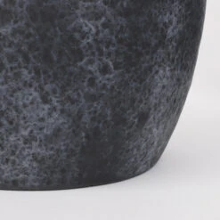 Mica Decorations Plantenpot - Zwart - Mat - Keramiek - 33 X 31 Cm -Groene Hoek ef8f805a581643b385a58aeefd76a09d