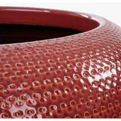 Mica Decorations Plantenpot - Schaal - Bordeaux Rood - 32 X 16 Cm -Groene Hoek fdeaea857866499b9c04a01b2288ffc6